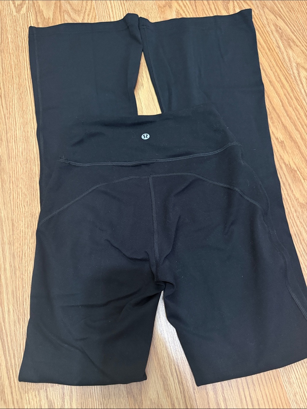 Lululemon women’s Black Athletic flare Leggings